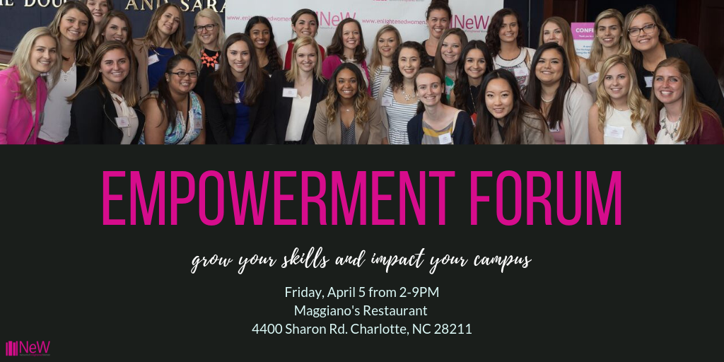 NeW Empowerment Forum Grow Your Skills and Positively Impact Your